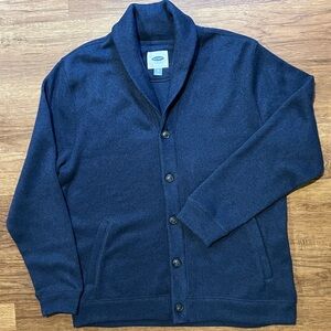 Old Navy Men's Navy Blue Cardigan Size XL